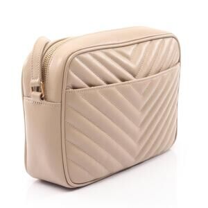 Saint Laurent Paris Bag Monogram LOU Leather Beige Shoulder Camera